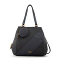 Cartera tote tres divisiones cloe mediana azul oscuro