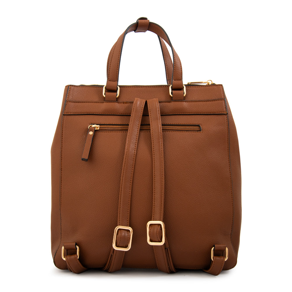 Mochila cloe mediana café – Amphora Chile