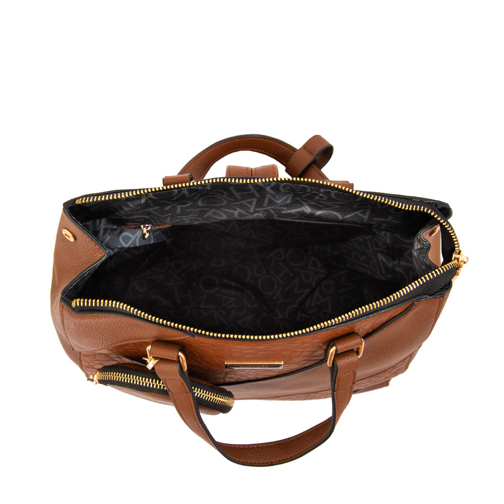 Mochila cloe mediana café