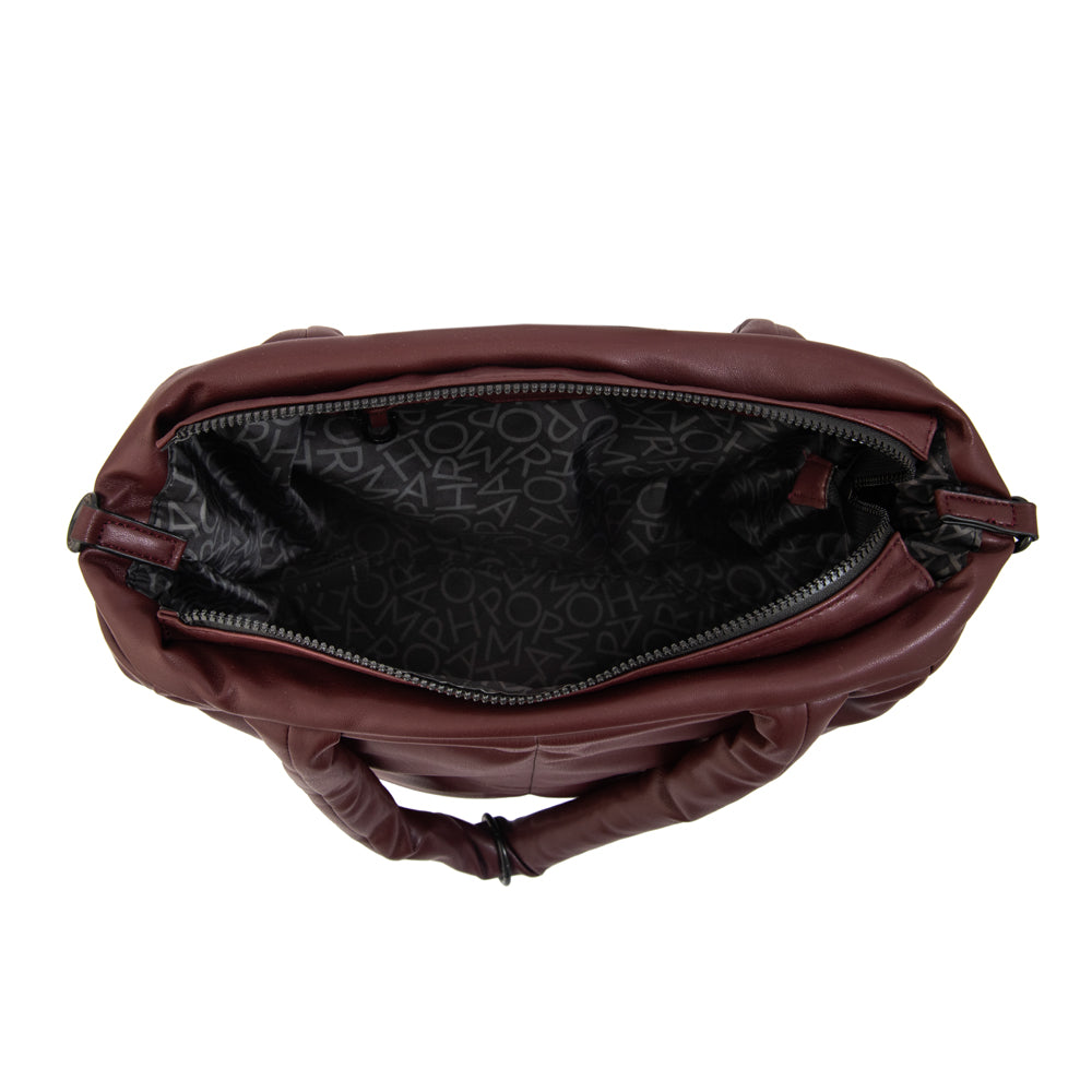 Cartera tote guyana burdeo