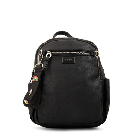 Mochila charlene mediana negro