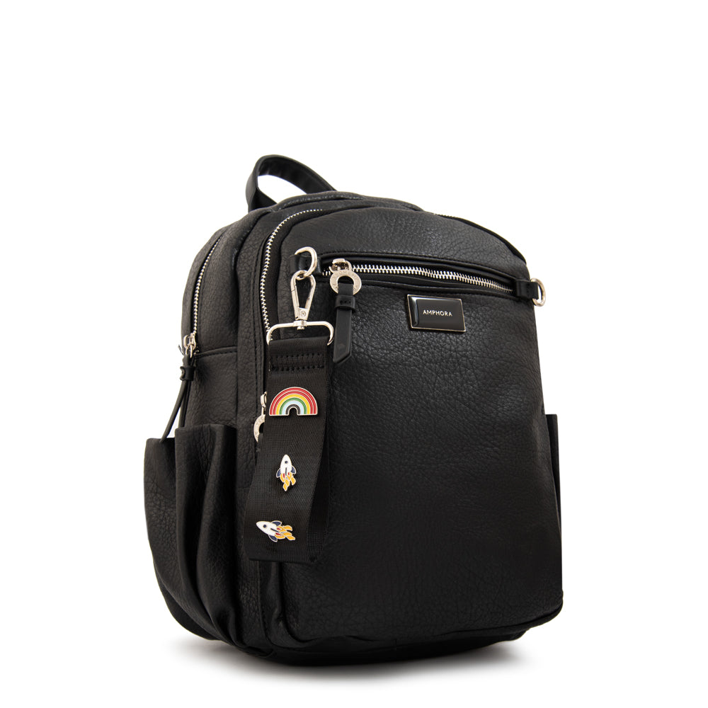 Mochila charlene mediana negro