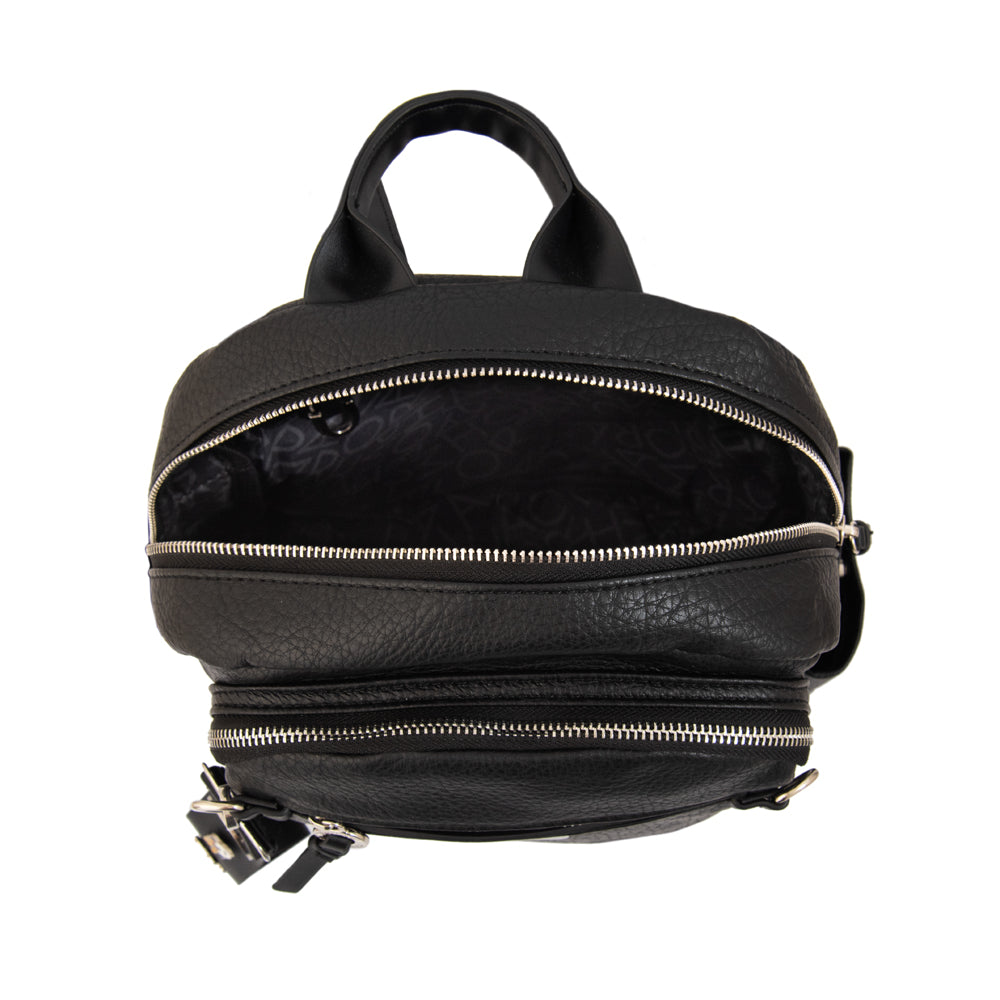 Mochila charlene mediana negro