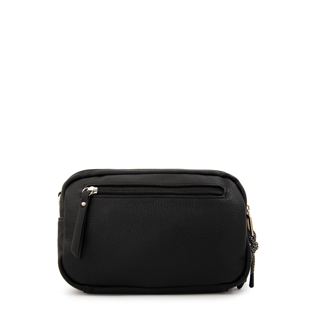 Cartera bandolera exotic mediana negro especial