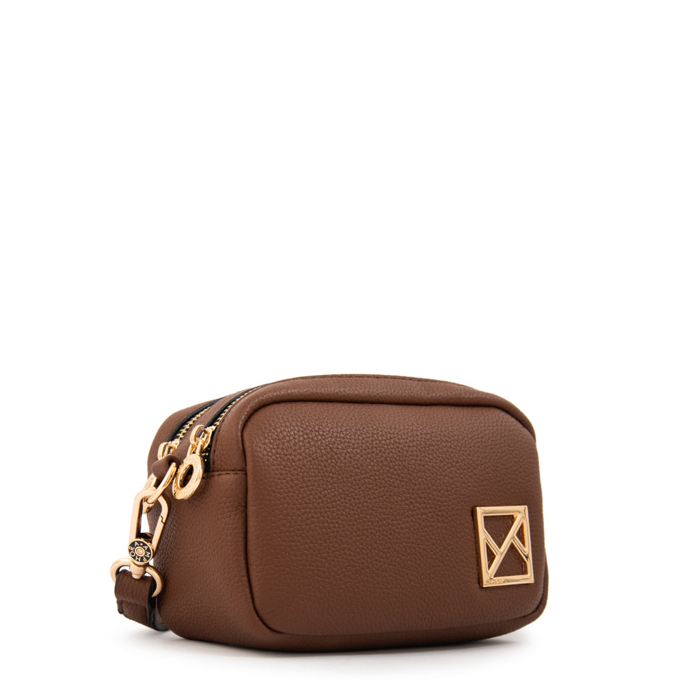 Cartera bandolera delia café