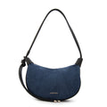 Cartera corte oval cintia mediana azul oscuro