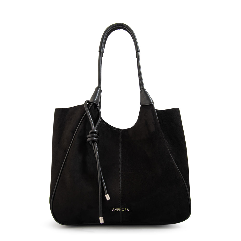 Cartera tote cintia mediana negro