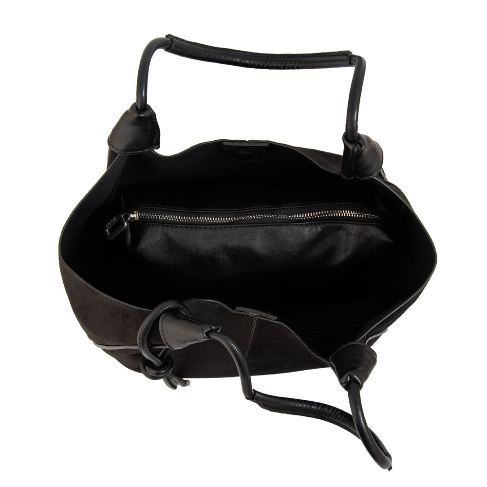 Cartera tote cintia mediana negro