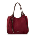 Cartera tote cintia mediana rojo oscuro