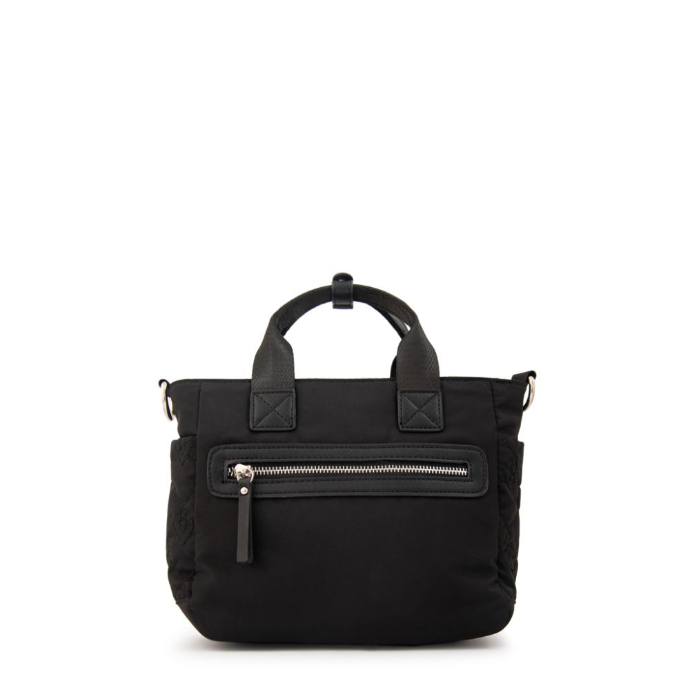 Cartera bandolera con asas fabula negro