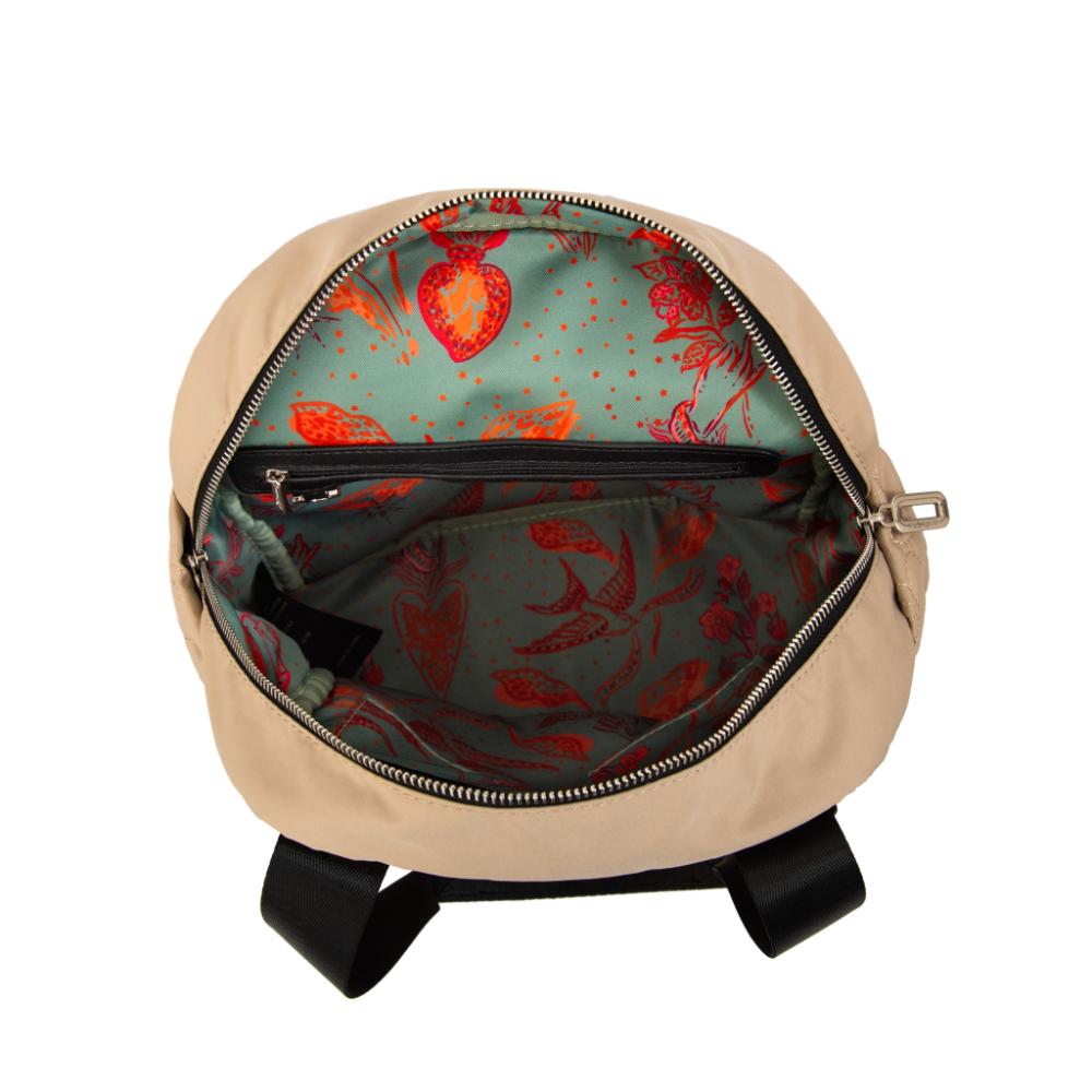 Mochila fabula beige