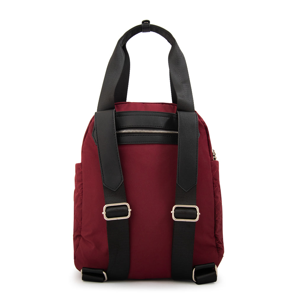 Mochila fabula rojo oscuro
