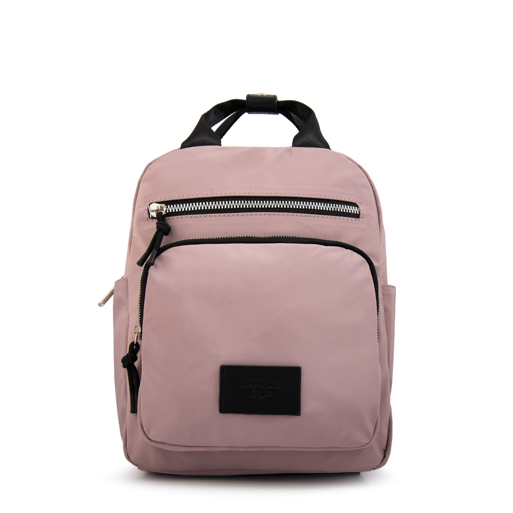 Mochila poxy grande rosa viejo