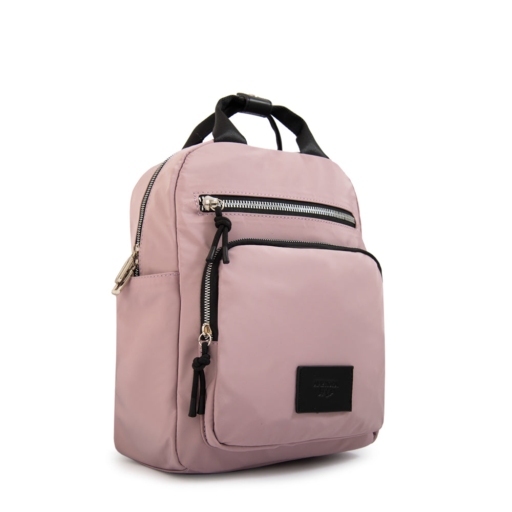 Mochila poxy grande rosa viejo