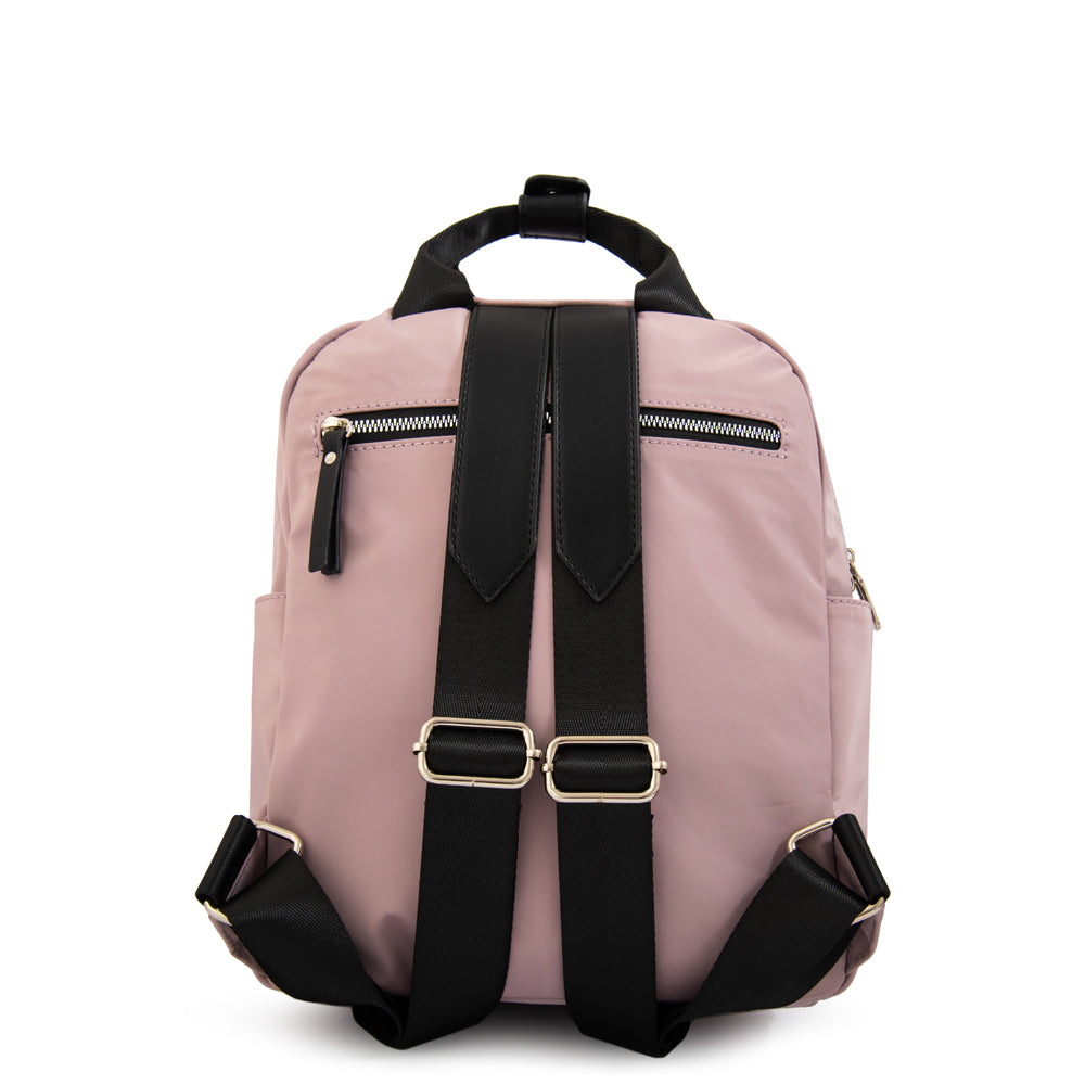 Mochila poxy grande rosa viejo