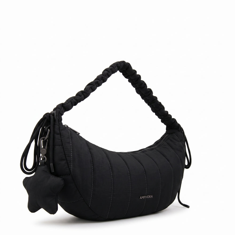 Cartera bandolera adriana mediana negro
