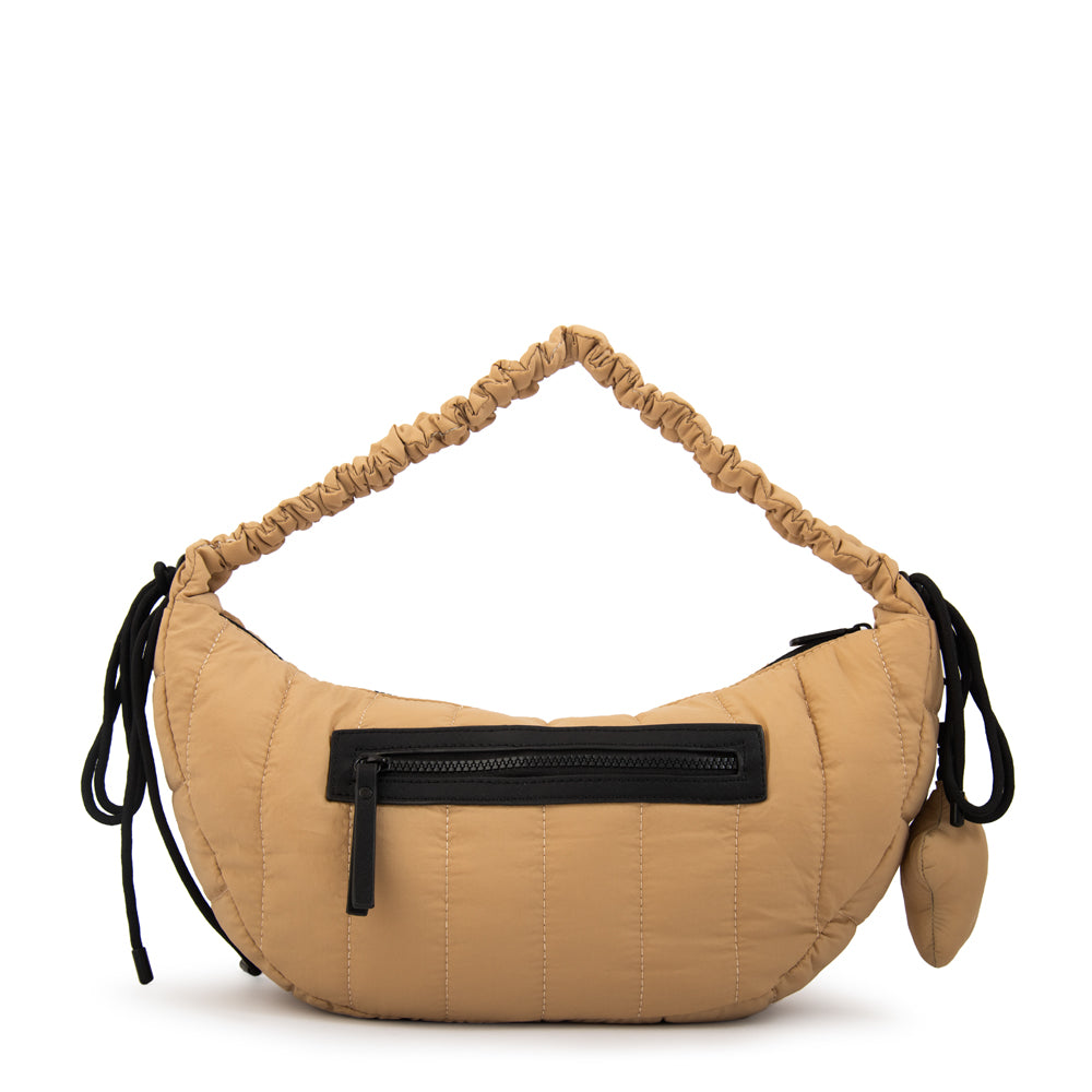 Cartera bandolera adriana mediana beige
