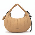 Cartera corte oval adriana mediana