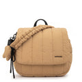 Mochila adriana mediana beige