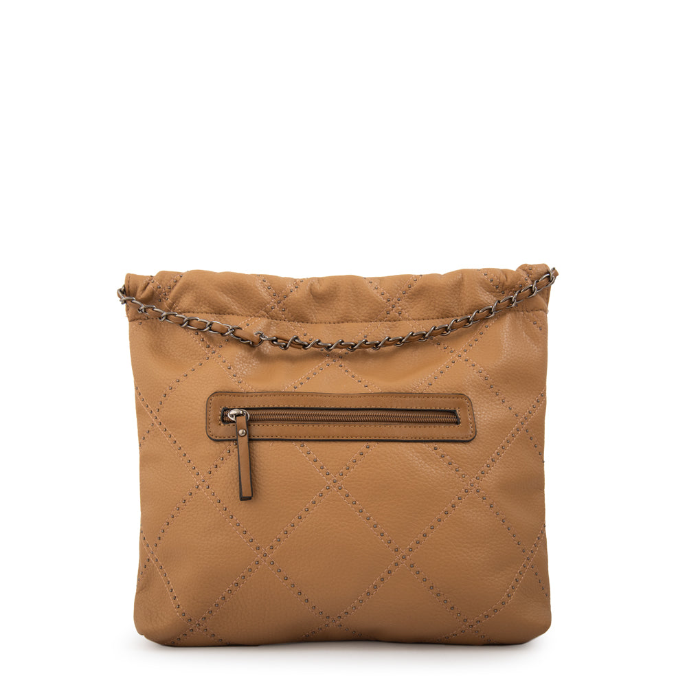 Cartera tote arae mediana camel