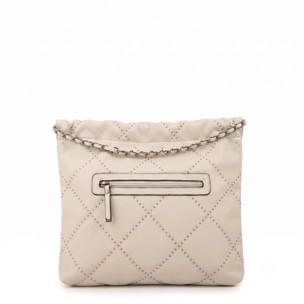 Cartera tote arae mediana blanco crudo
