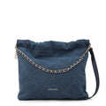 Cartera tote arae mediana azul oscuro