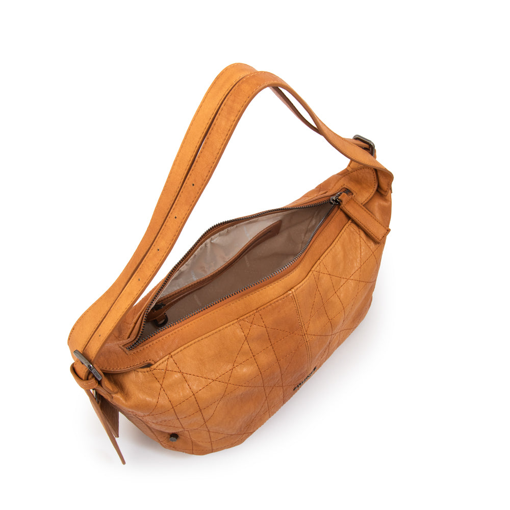 Cartera bandolera asteria mediana camel