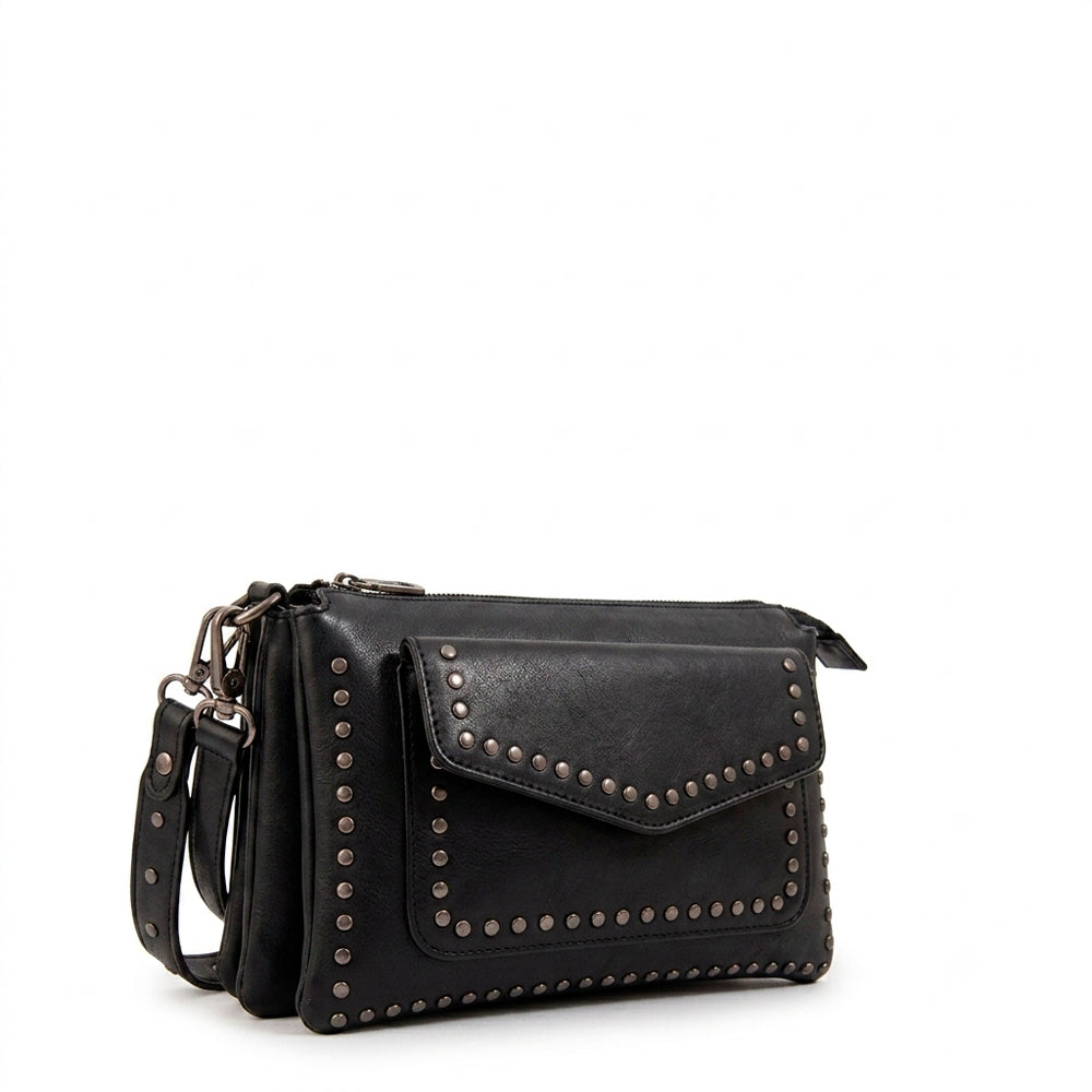Cartera bandolera danu pequeña negro