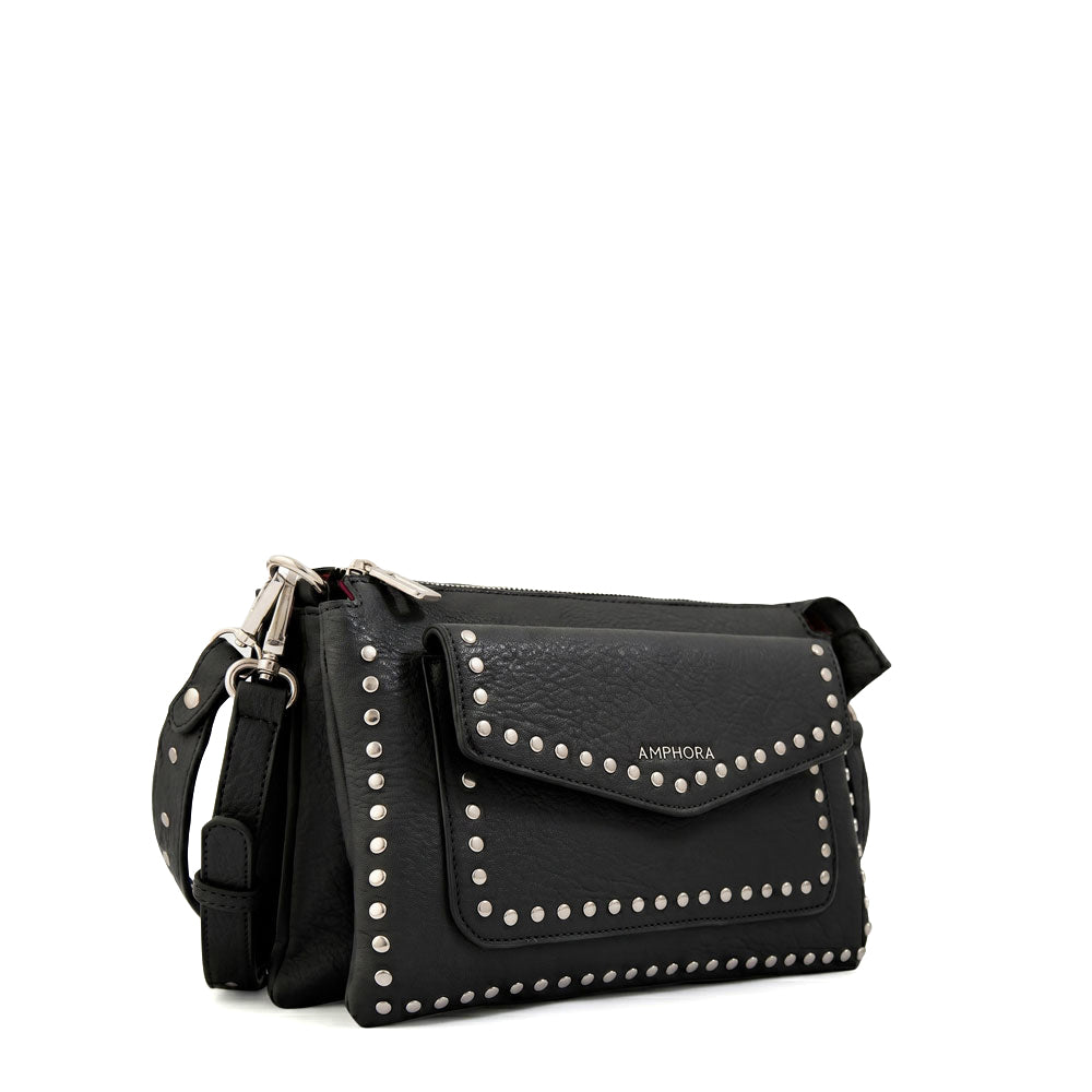 Cartera bandolera danu pequeña negro
