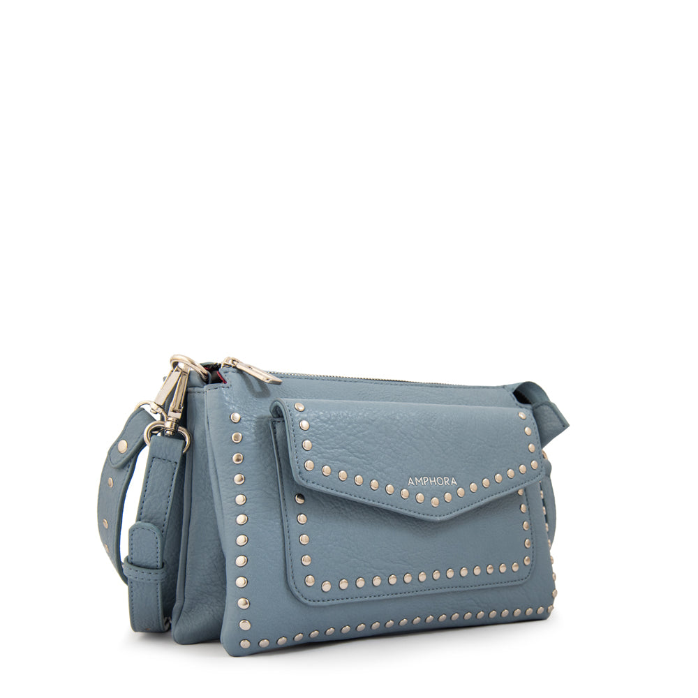 Cartera bandolera danu pequeña denim