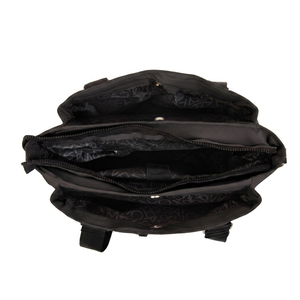 Cartera tote porta notebook vesna negro