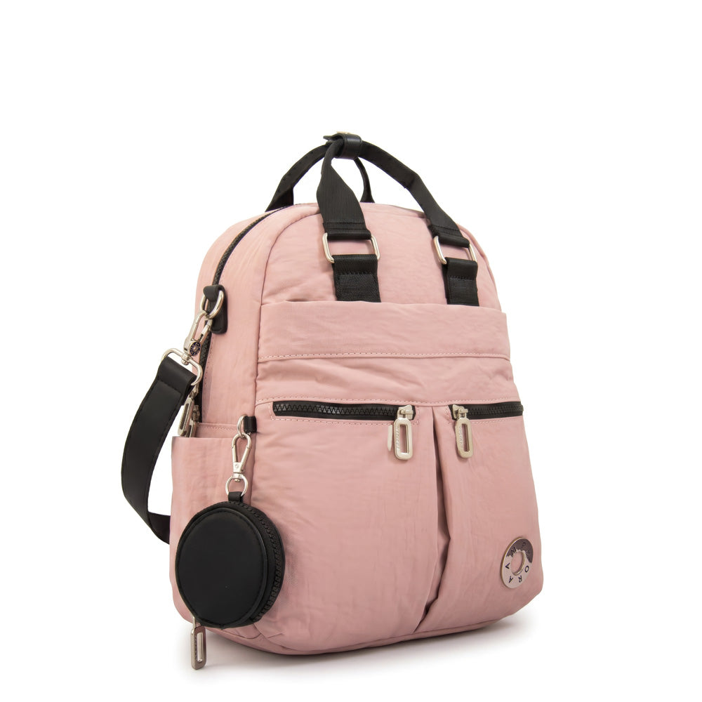 Mochila vesna mediana rosado