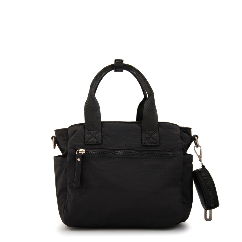 Cartera bandolera con asas vesna grande negro