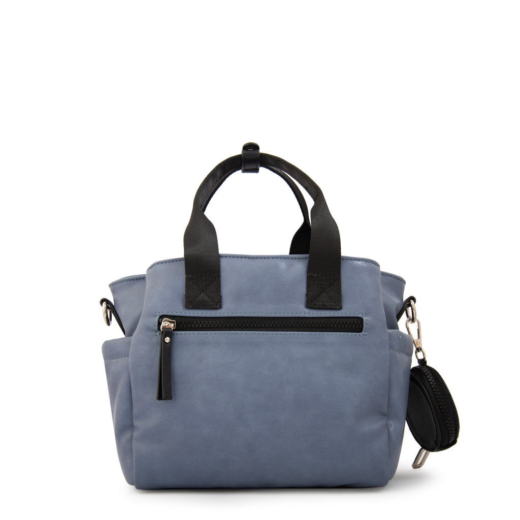 Cartera bandolera con asas vesna grande denim