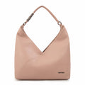 Cartera corte recto saria mediana rosado