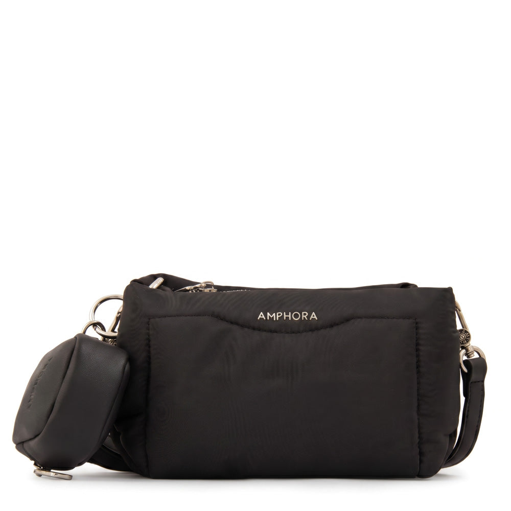 Cartera bandolera clio pequeña negro