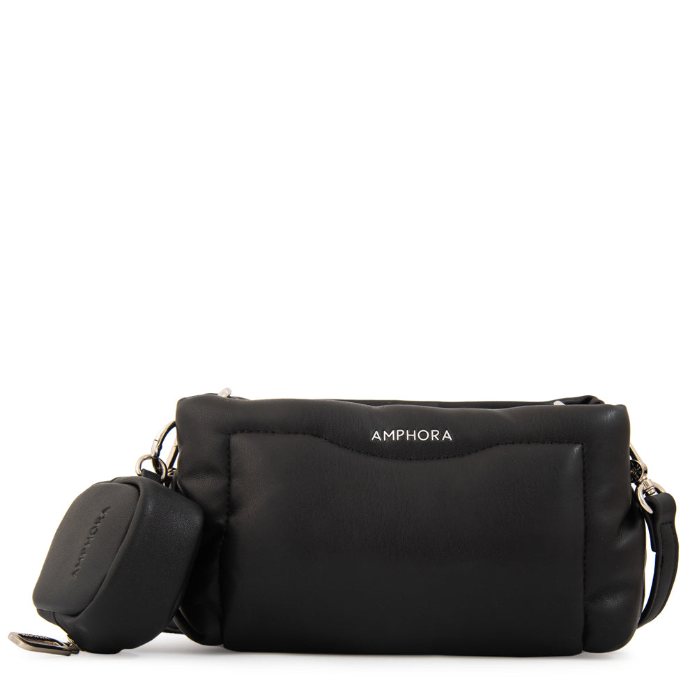 Cartera bandolera clio pequeña negro