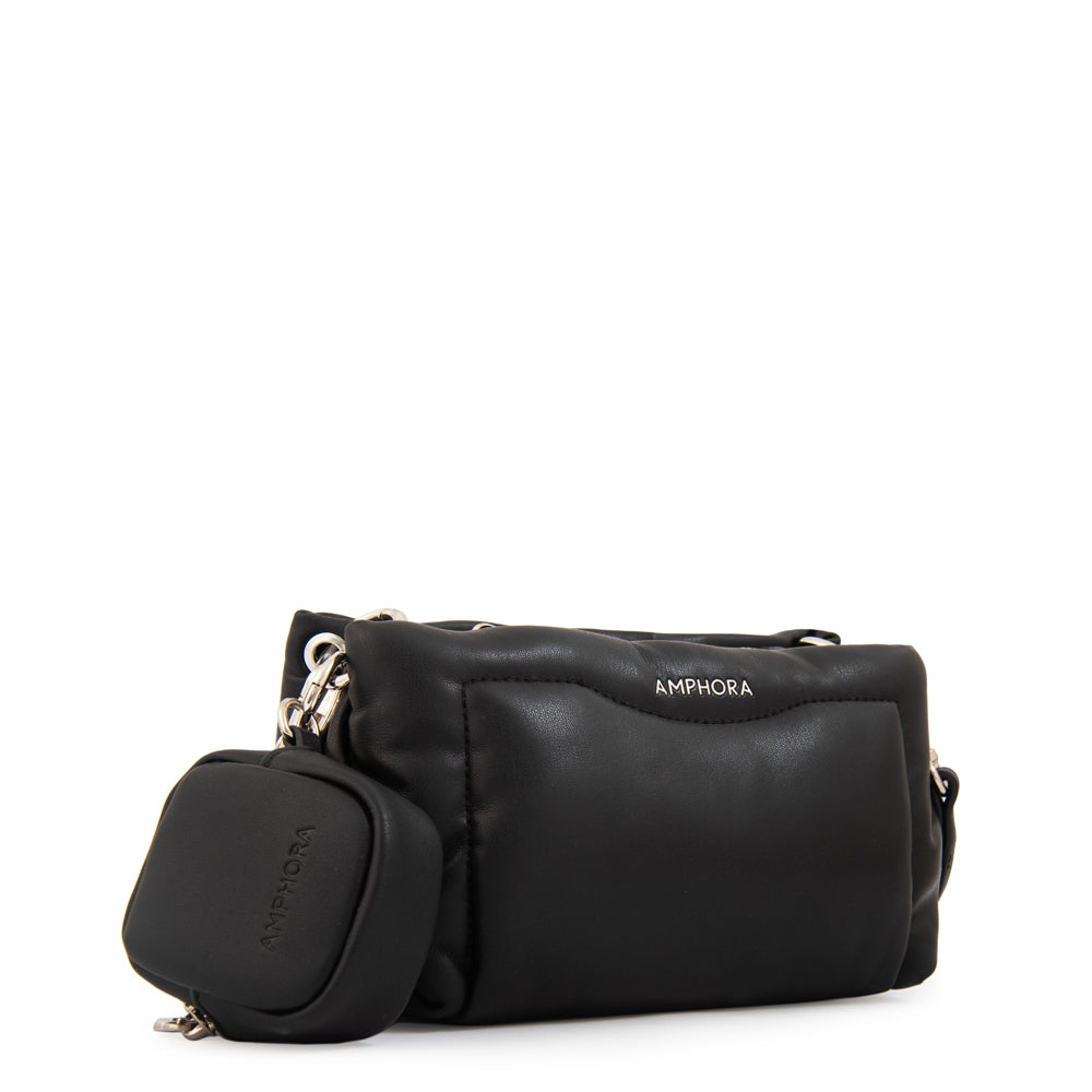 Cartera bandolera clio pequeña negro