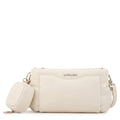 Cartera bandolera clio pequeña blanco