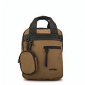 Mochila abril pequeña beige oscuro