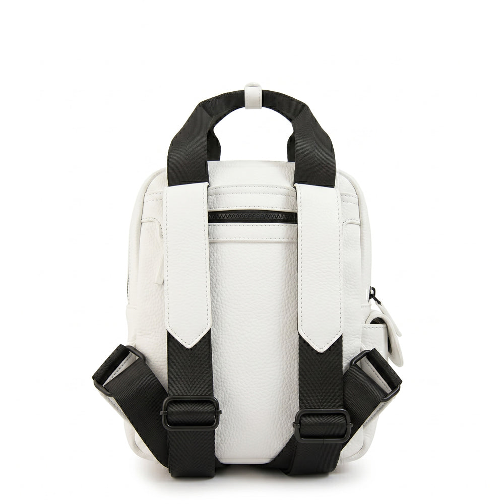 Mochila abril pequeña blanco