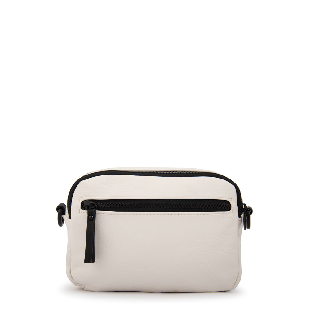 Cartera bandolera abril pequeña blanco