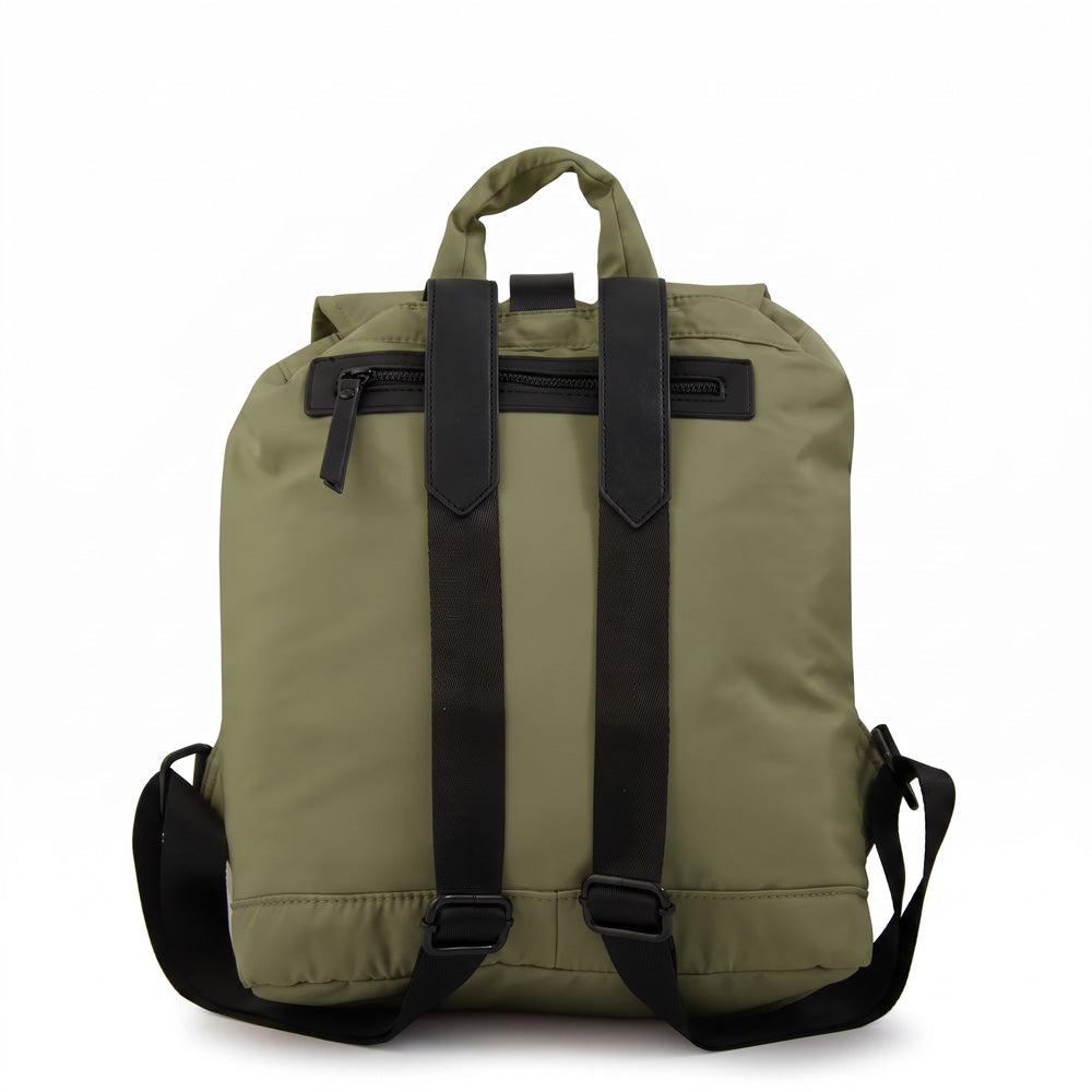Mochila suki mediana verde oliva