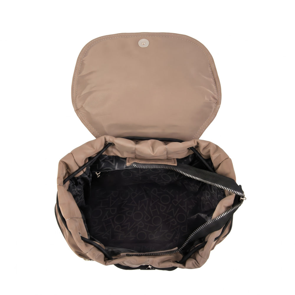 Mochila oran mediana beige oscuro