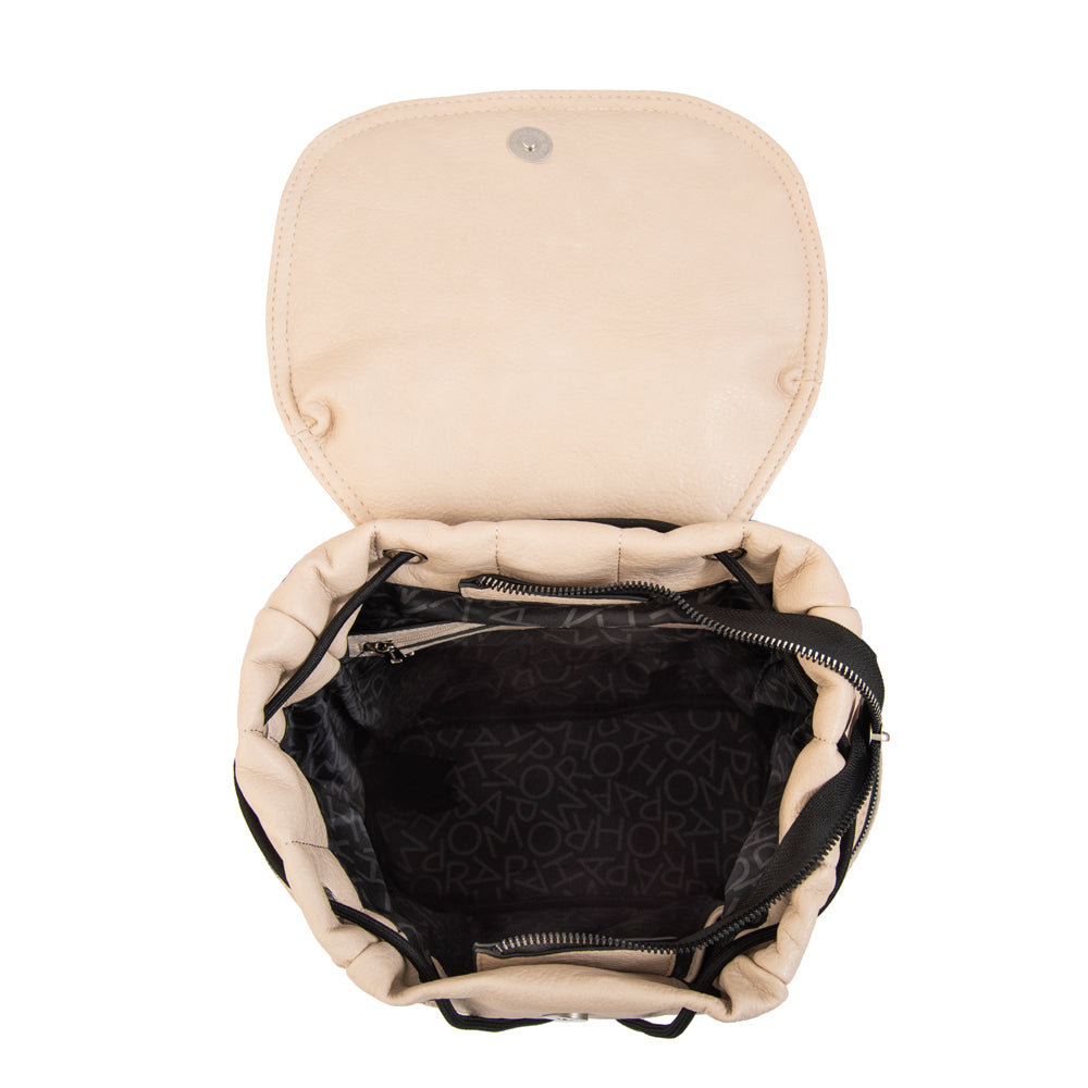 Mochila oran mediana blanco crudo