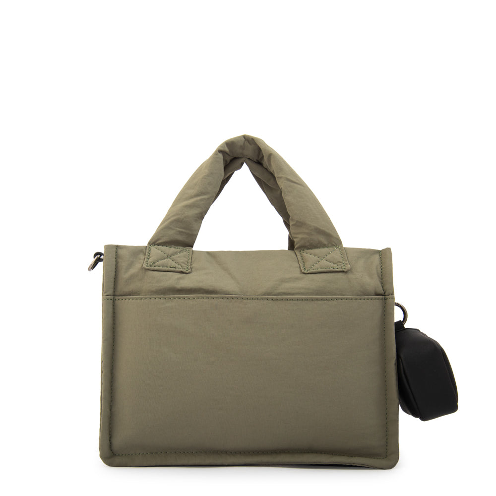 Cartera bandolera daliet mediana verde oliva