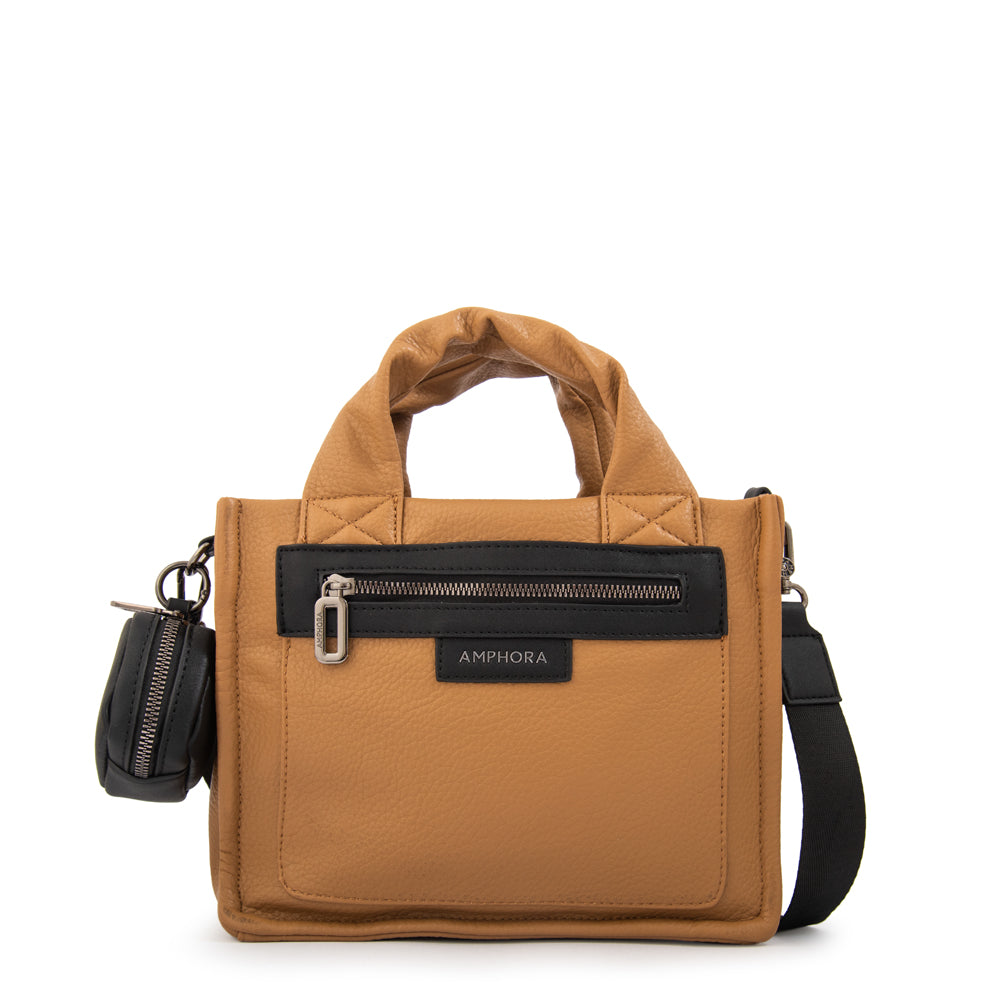 Cartera bandolera daliet mediana camel