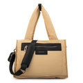 Cartera tote porta notebook daliet beige