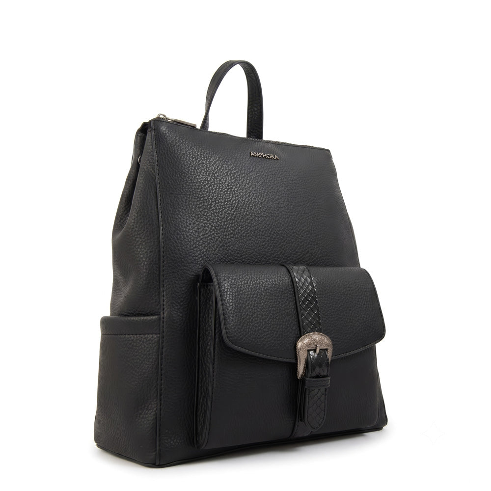 Mochila victorina mediana negro