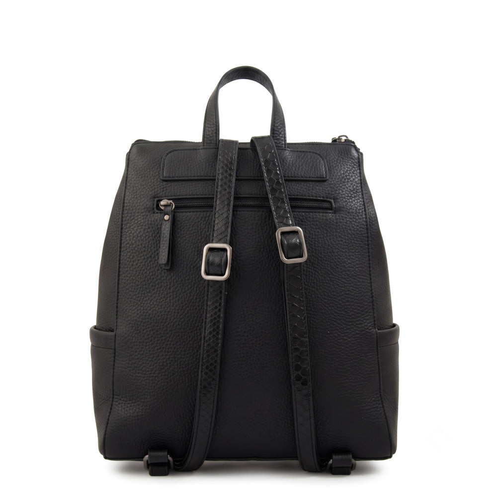 Mochila victorina mediana negro